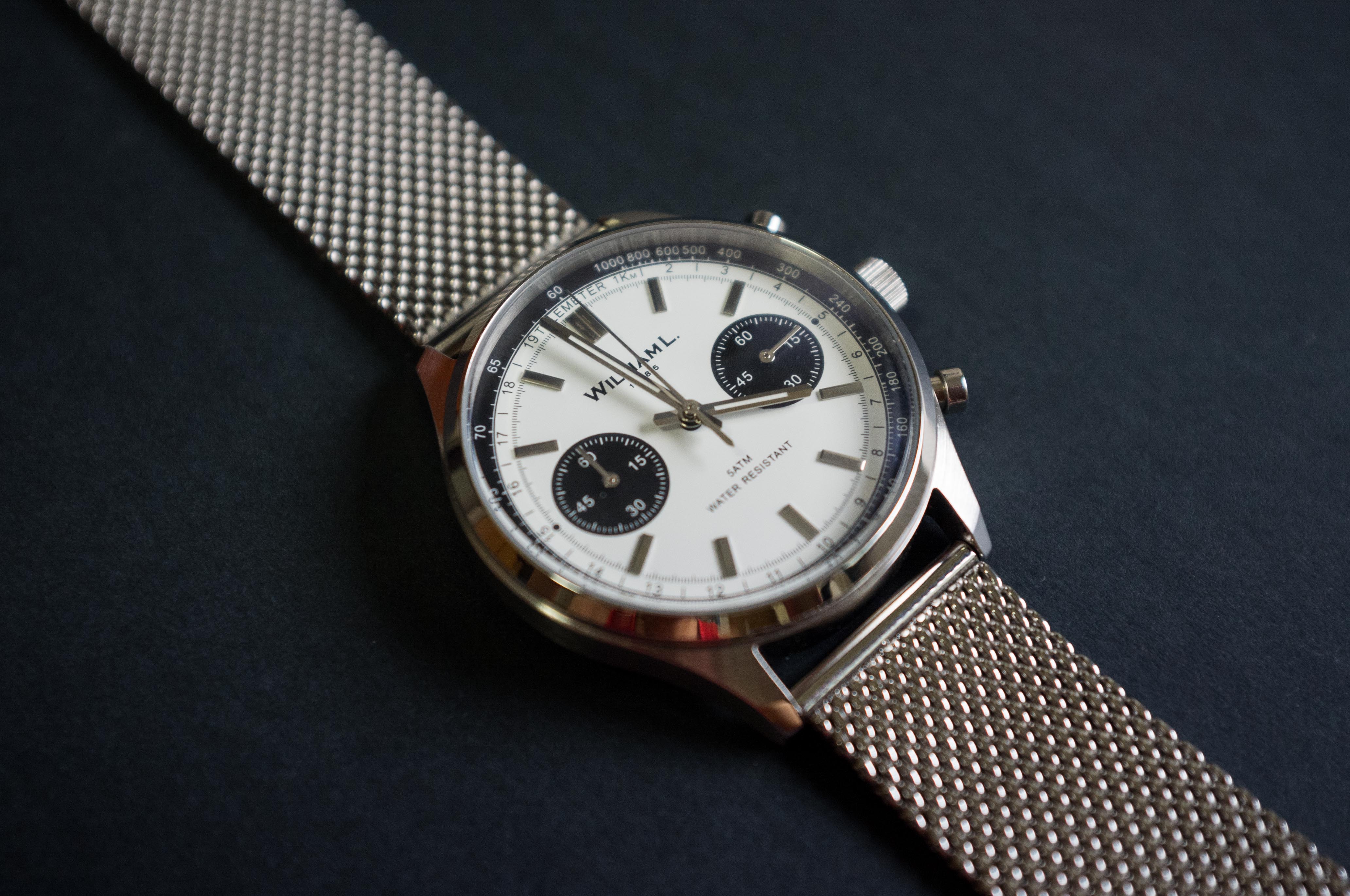 Who's in a Name? Review: William L 1985 New Chronograph “Panda